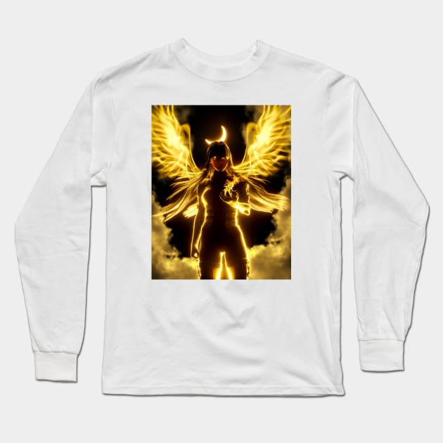 Seraph Long Sleeve T-Shirt by LumiFantasy